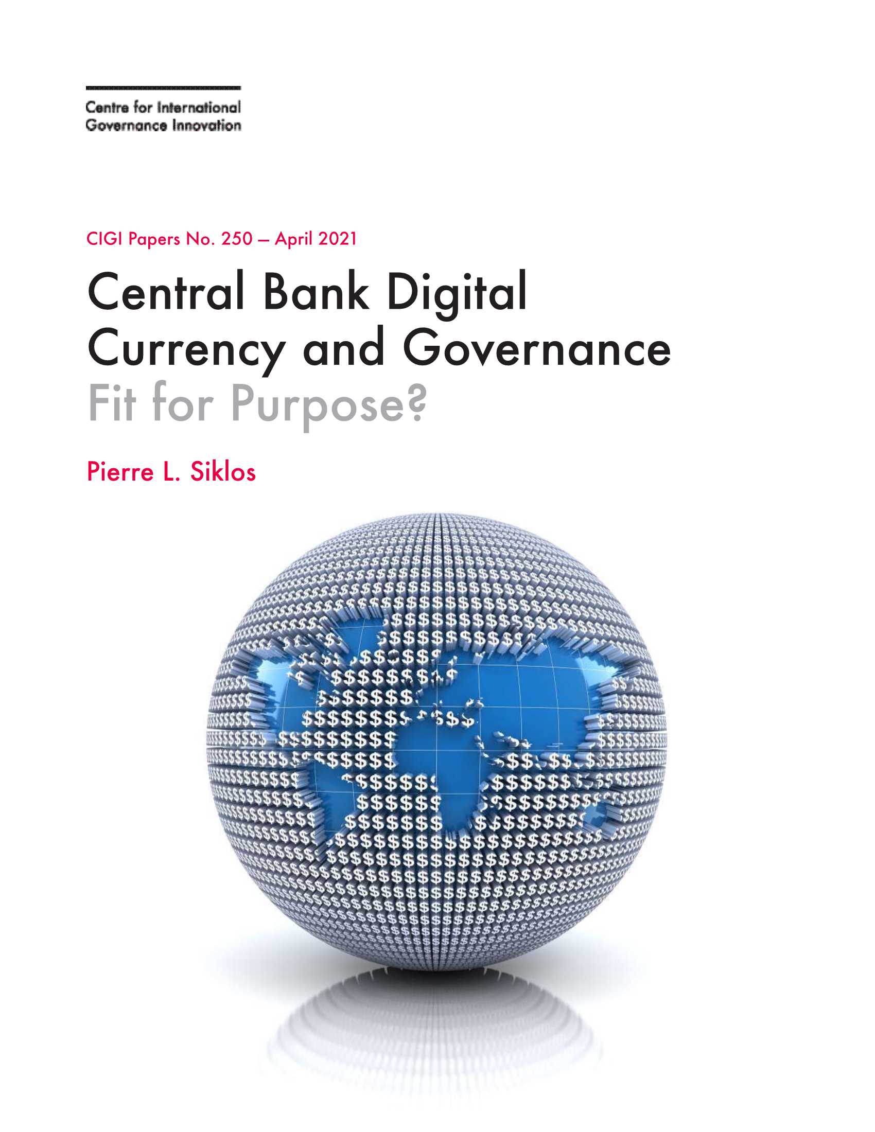 国际治理创新中心-中央银行数字货币与治理（英文）-2021.04-36页