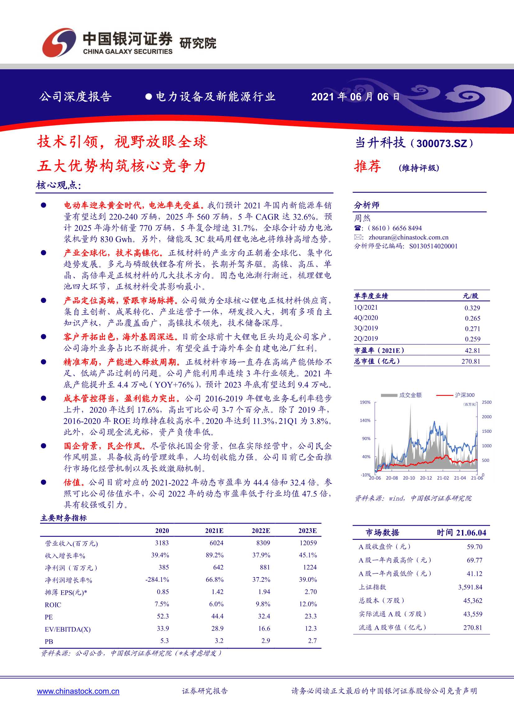 中国银河-当升科技（300073）：技术引领，视野放眼全球五大优势构筑核心竞争力-20210607-48页