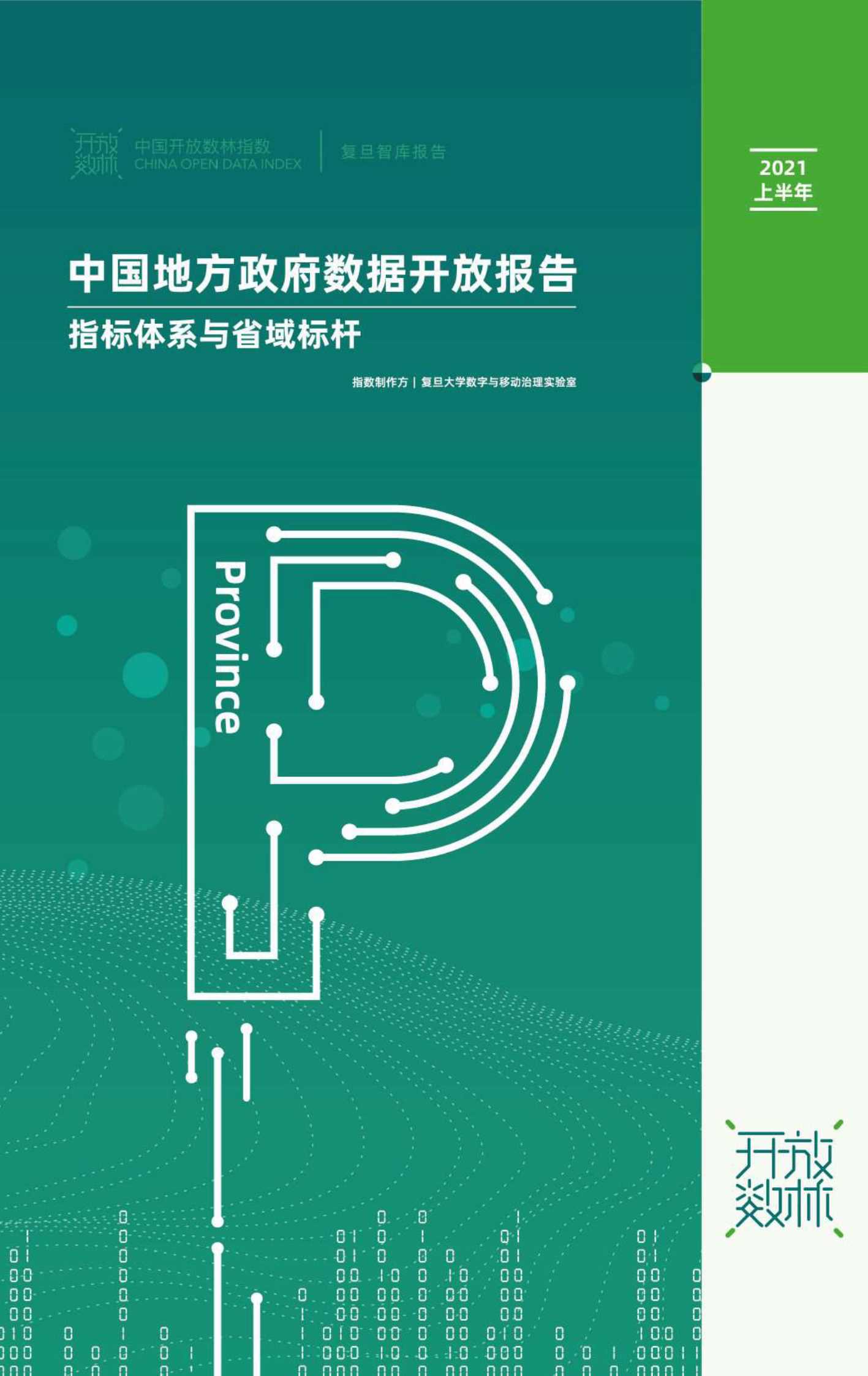 复旦智库-中国地方政府数据开放报告（指标体系与省域标杆）-2021-2021.07-29页