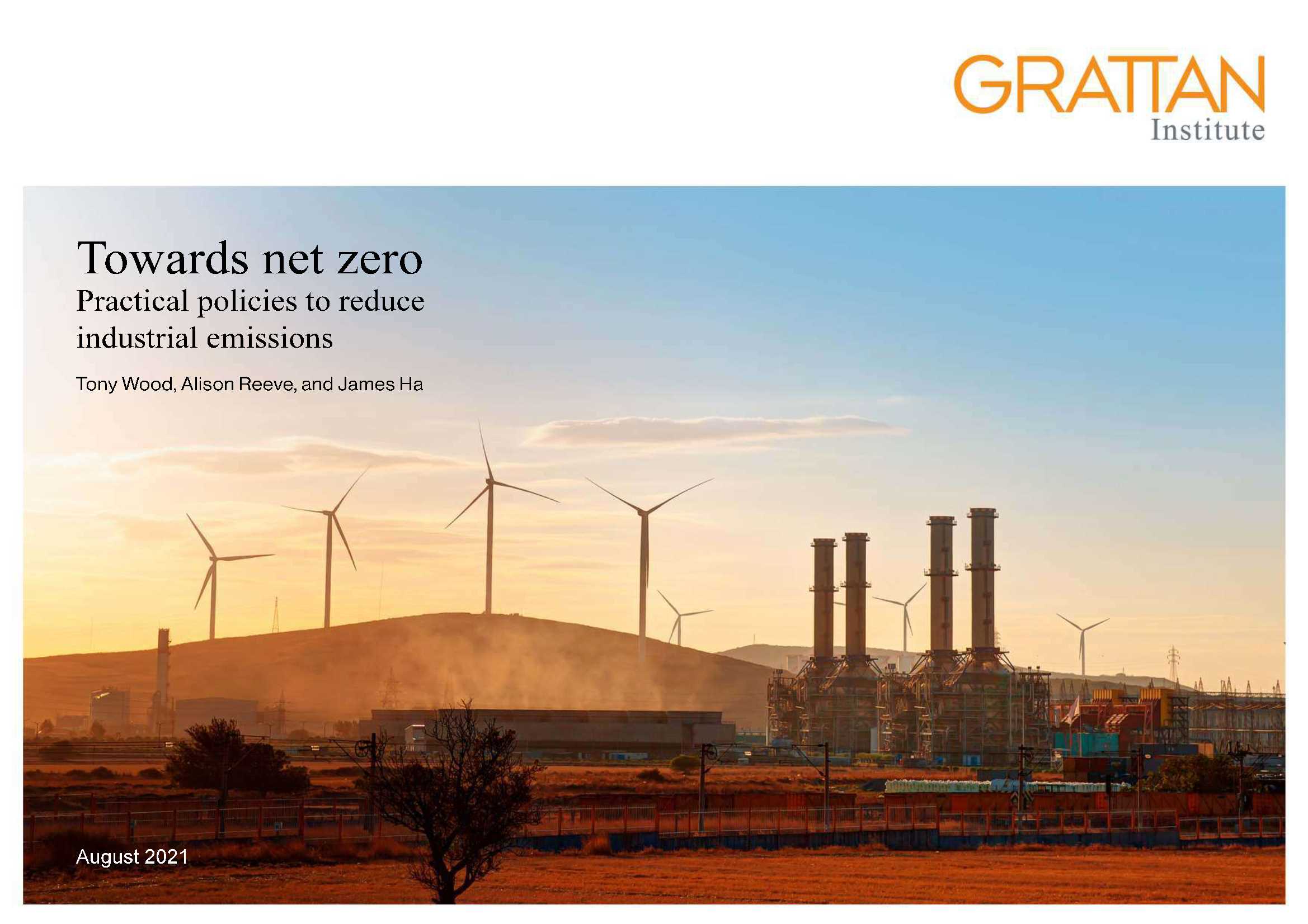格拉坦研究所-走向净零排放：减少工业排放的实际政策（英）-2021.08-53页