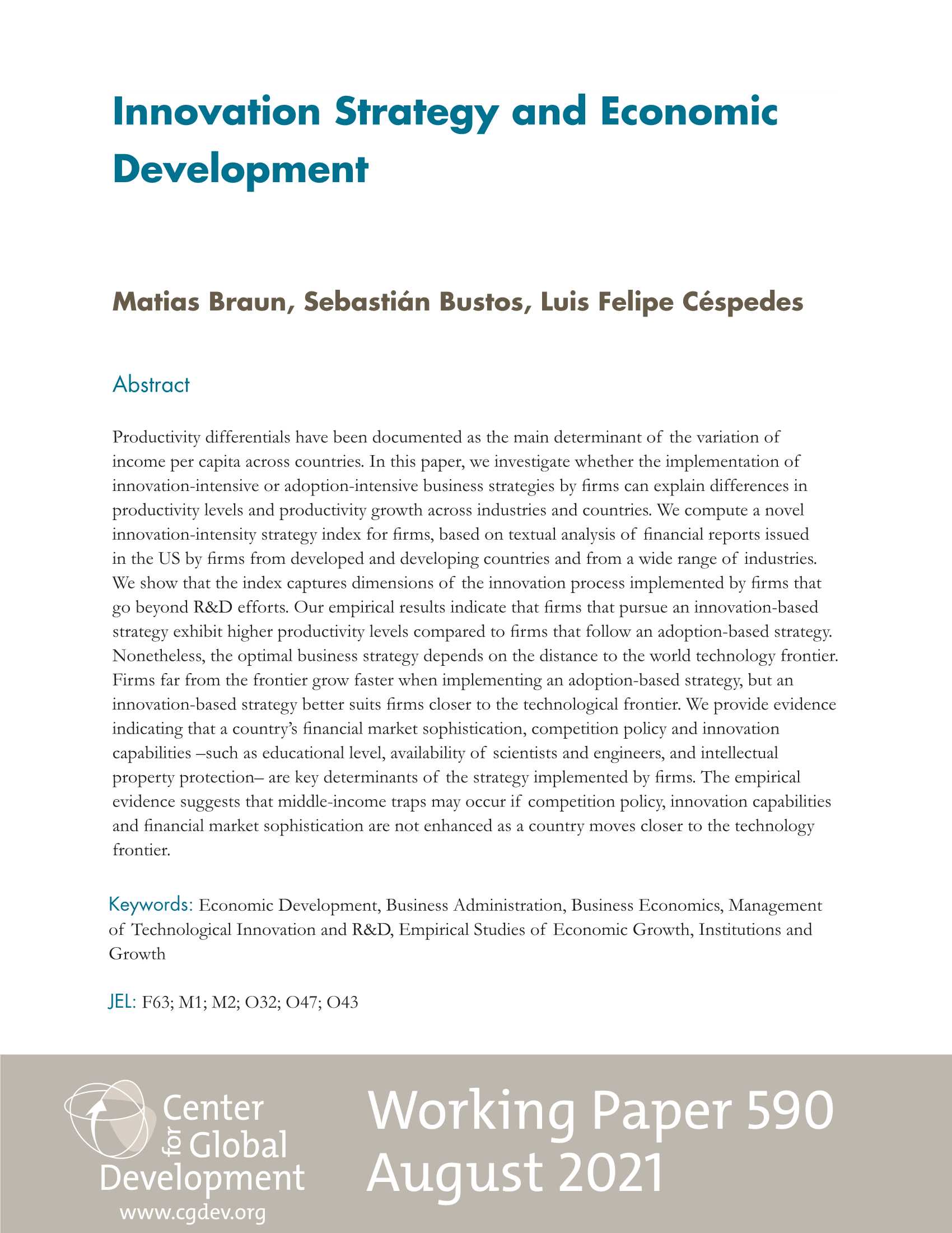 全球发展中心-企业创新战略与经济发展（英）-2021.08-54页