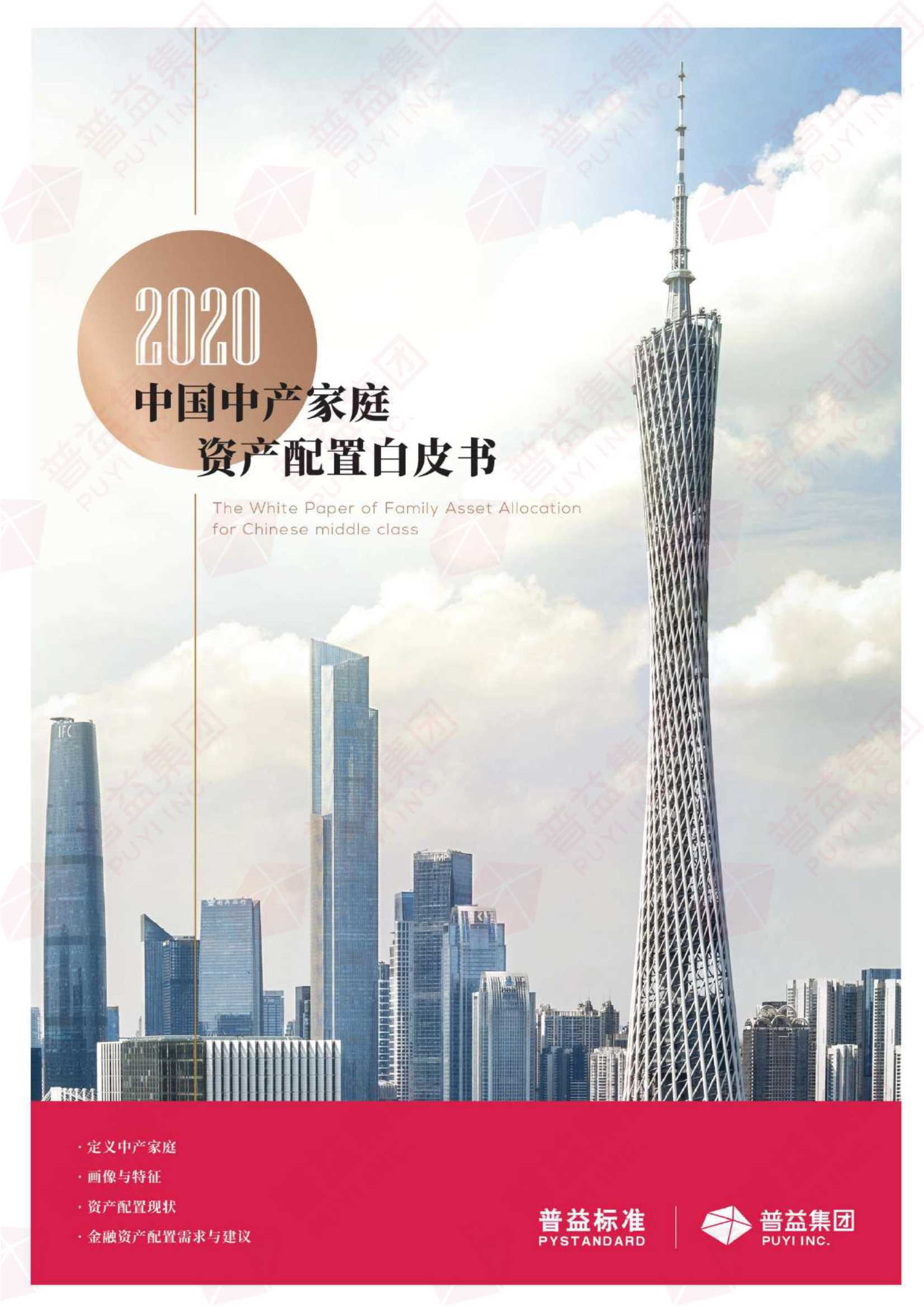 普益标准&普益集团-中国中产家庭资产配置白皮书2020-2021.07-69页