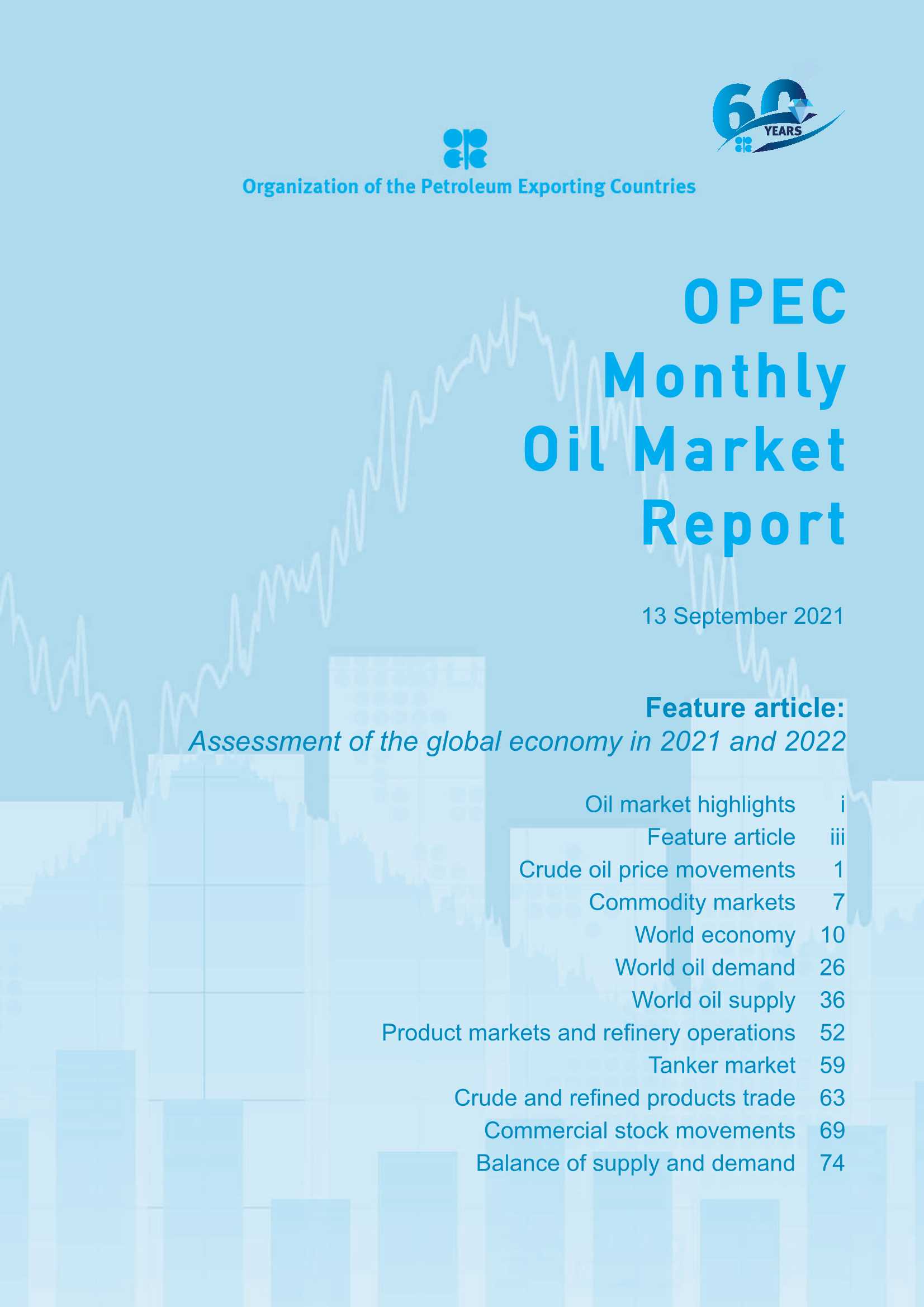 OPEC-2021年9月原油市场报告-2021.09-96页