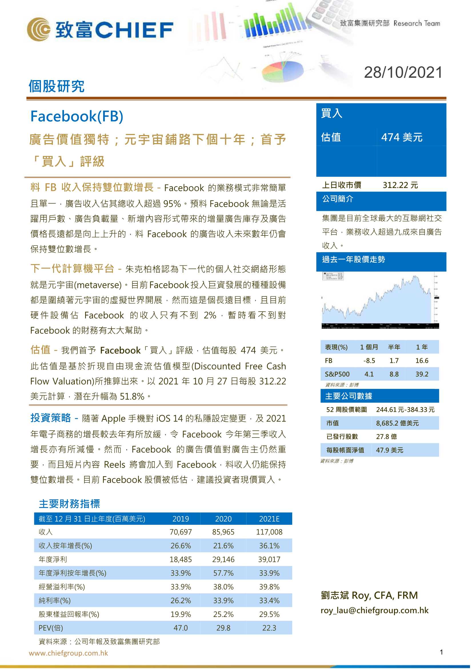 致富证券-Facebook-FB.US-广告价值独特；元宇宙铺路下个十年；首予「买入」评级-20211028-20页