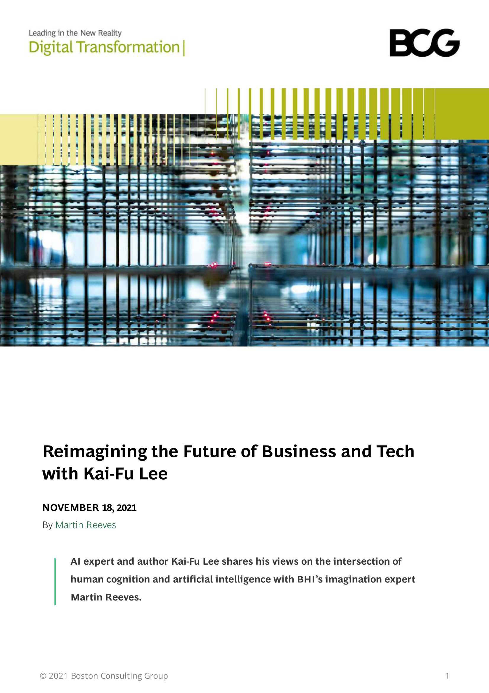 波士顿咨询-Reimagining the Future of Business and Tech-2021.11-11页