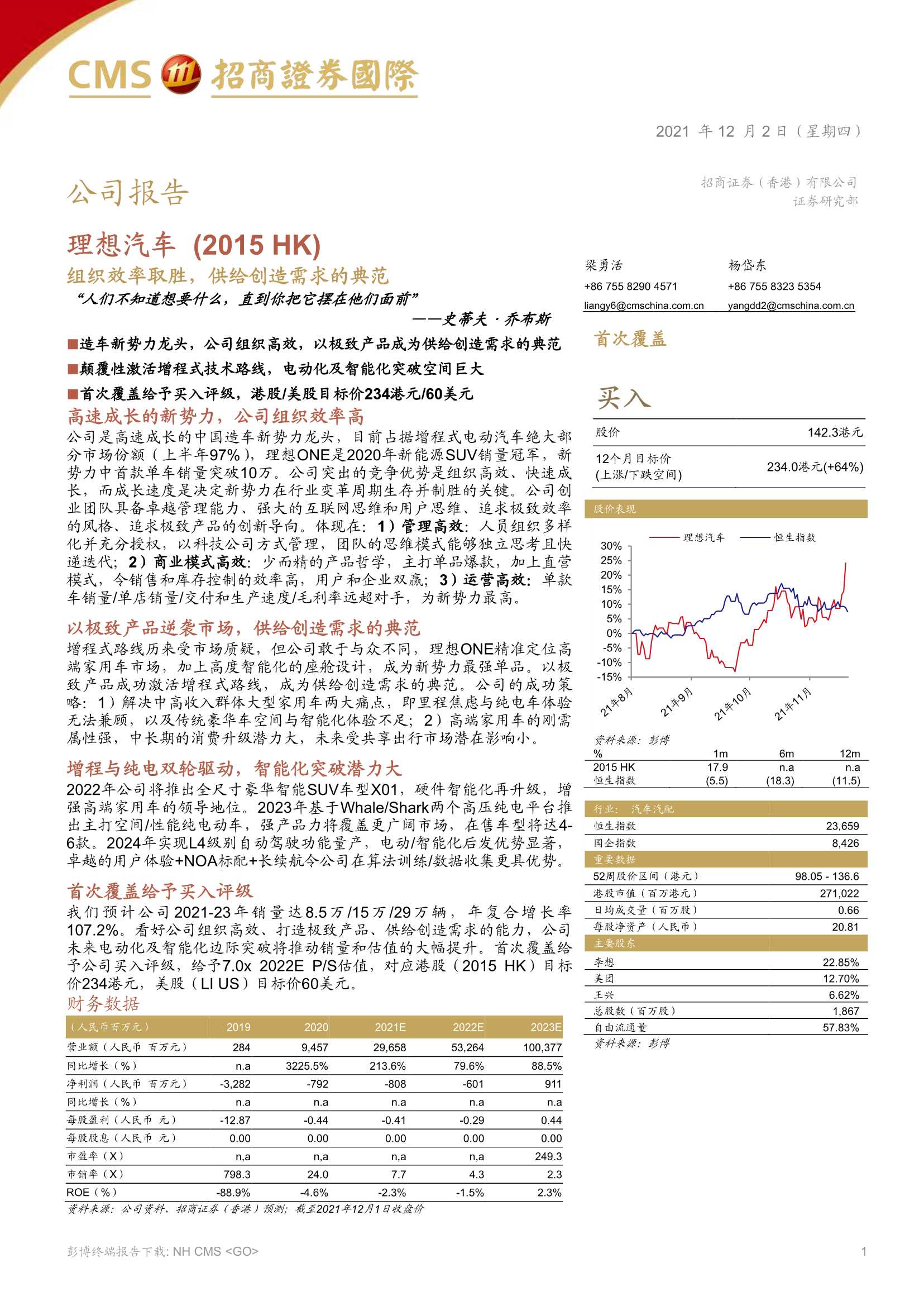招商证券（香港）-理想汽车-2015.HK-组织效率取胜，供给创造需求的典范-211202-37页
