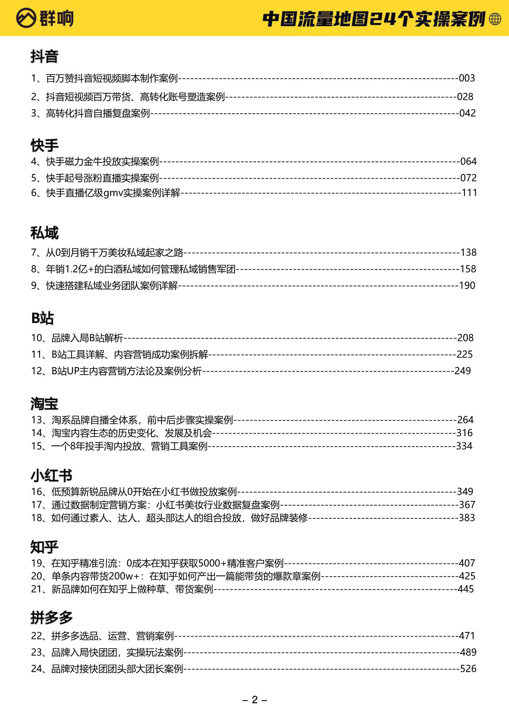 群响-24个实操案例：2022中国流量作战地图-2022.01-549页