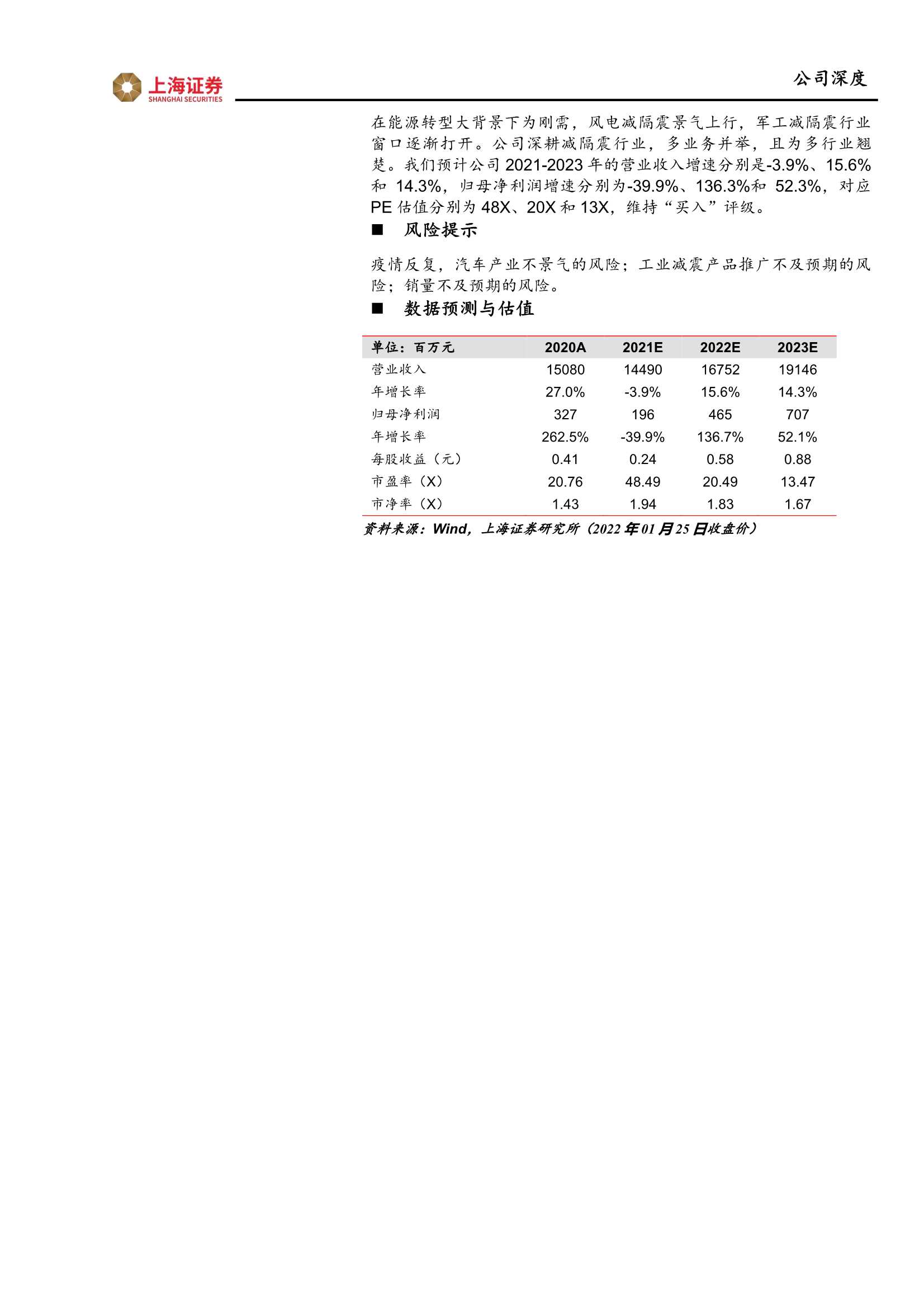 上海证券-时代新材-600458-时代新材深度跟踪报告二：减振降噪板块行业龙头-20220128-26页