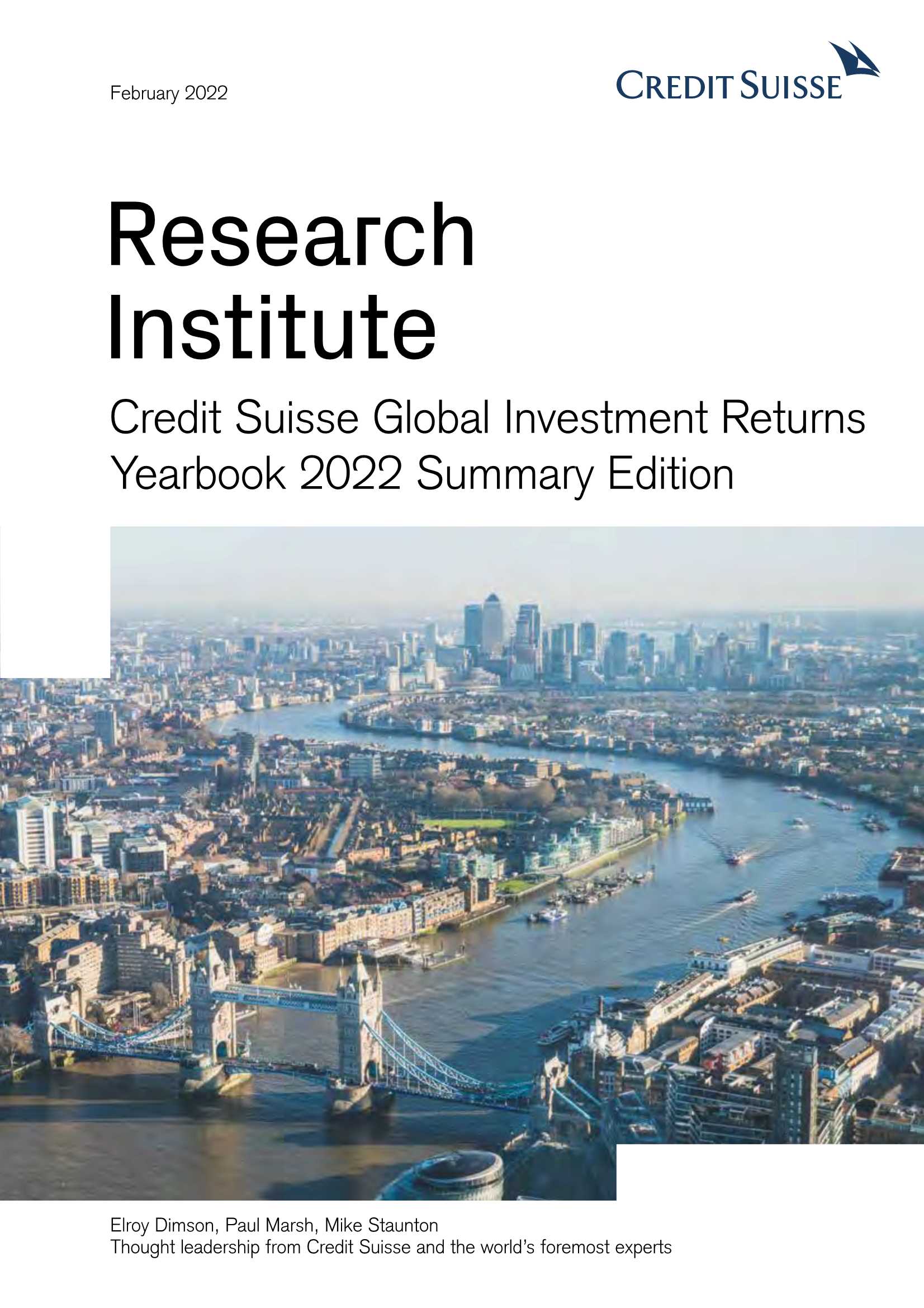 瑞信-2022年全球投资回报年鉴（英）-2022.03-50页